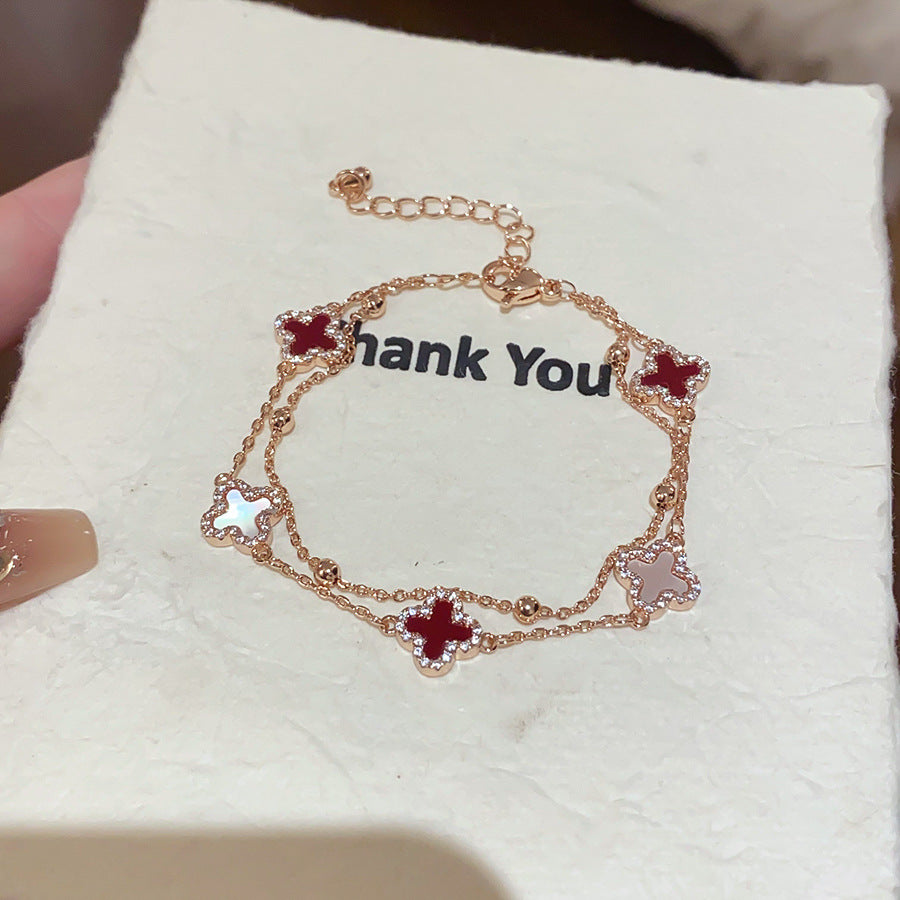 Elegant 18K Gold Plated Luxury Bracelet