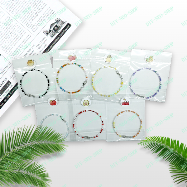 【DIY NEO】Colored Rice Beads DIY Bracelets - LuckyBags--Tiktok Live Opening