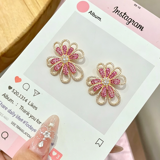 Bloom-[EARRINGS】S925 SILVER