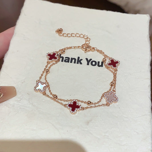 Elegant 18K Gold Plated Luxury Bracelet