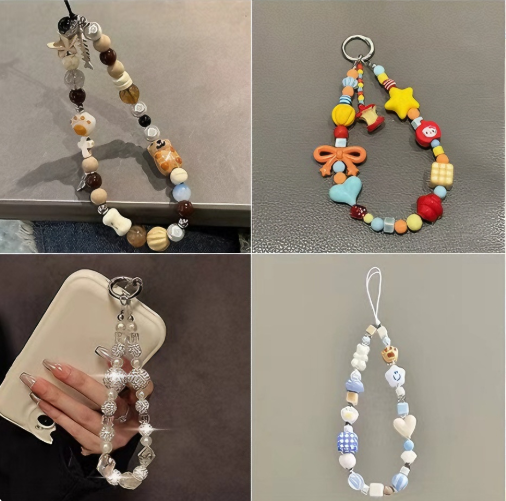 【DIY NEO】Colored And Diverse In Variety  Phone Chain & Key Chain - LuckyBags--Tiktok Live Opening