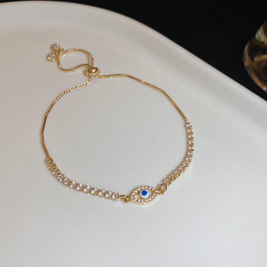 Elegant 18K Gold Plated Luxury Bracelet