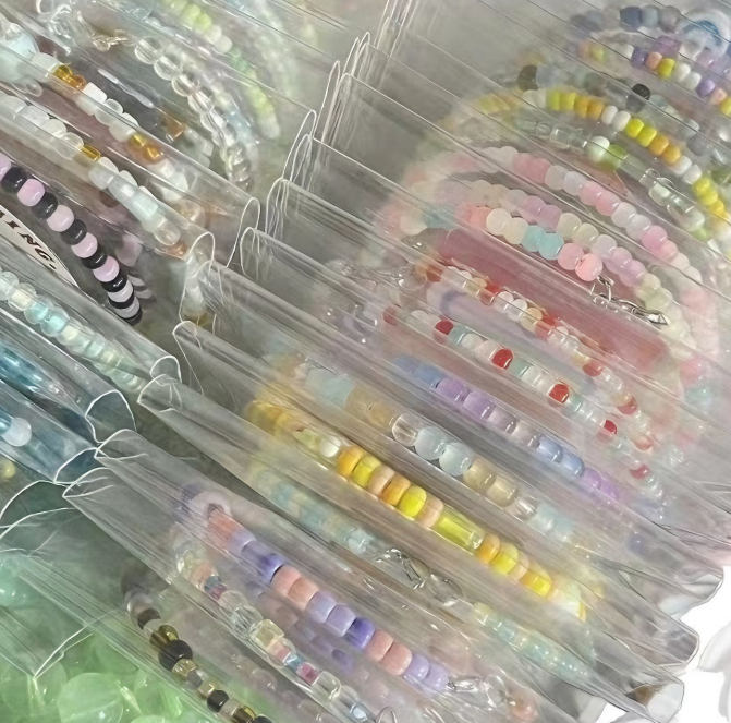 【DIY NEO】Colored Rice Beads DIY Bracelets - LuckyBags--Tiktok Live Opening
