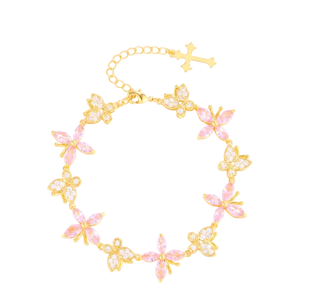 BUTTERFLY- -【BRACELET】18K SILVER