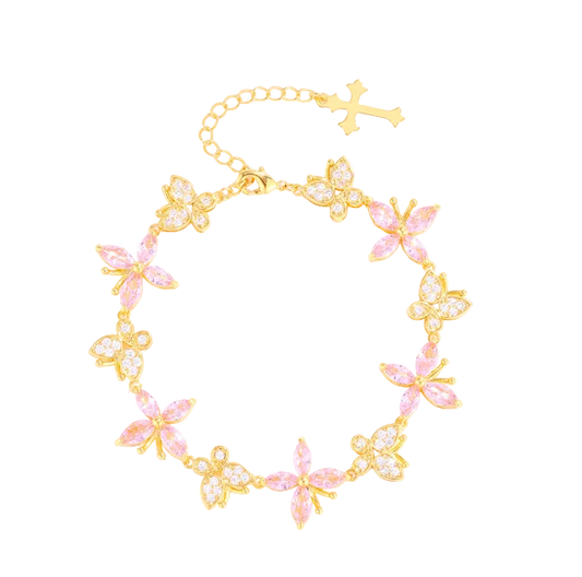 BUTTERFLY- -【BRACELET】18K SILVER