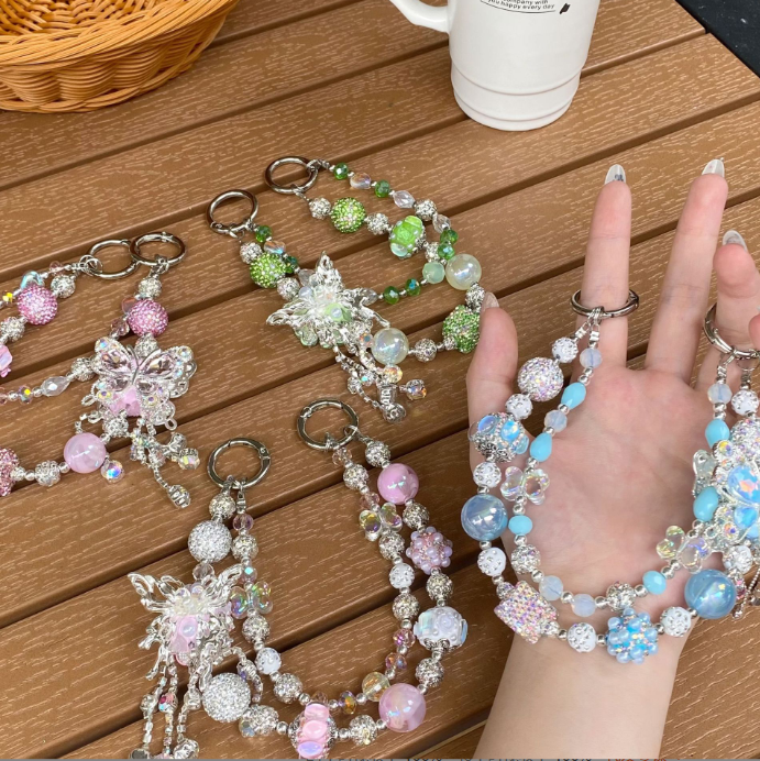 【DIY NEO】Colored And Diverse In Variety  Phone Chain & Key Chain - LuckyBags--Tiktok Live Opening