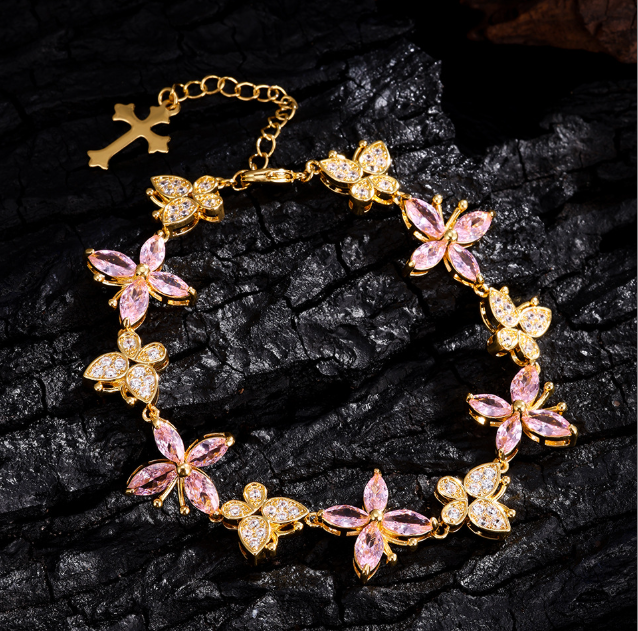 BUTTERFLY- -【BRACELET】18K SILVER
