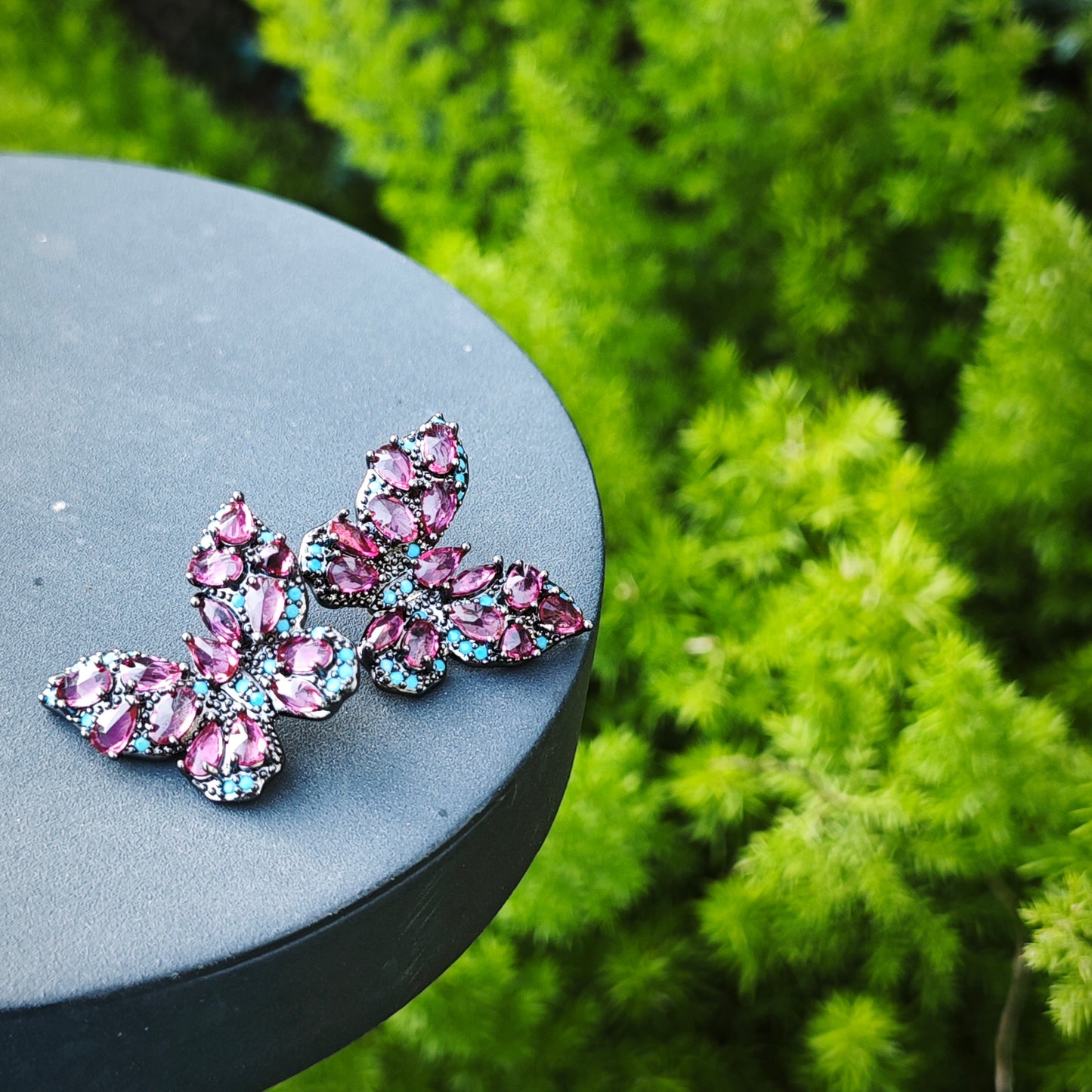 Vintage-[EARRINGS】S925 SILVER
