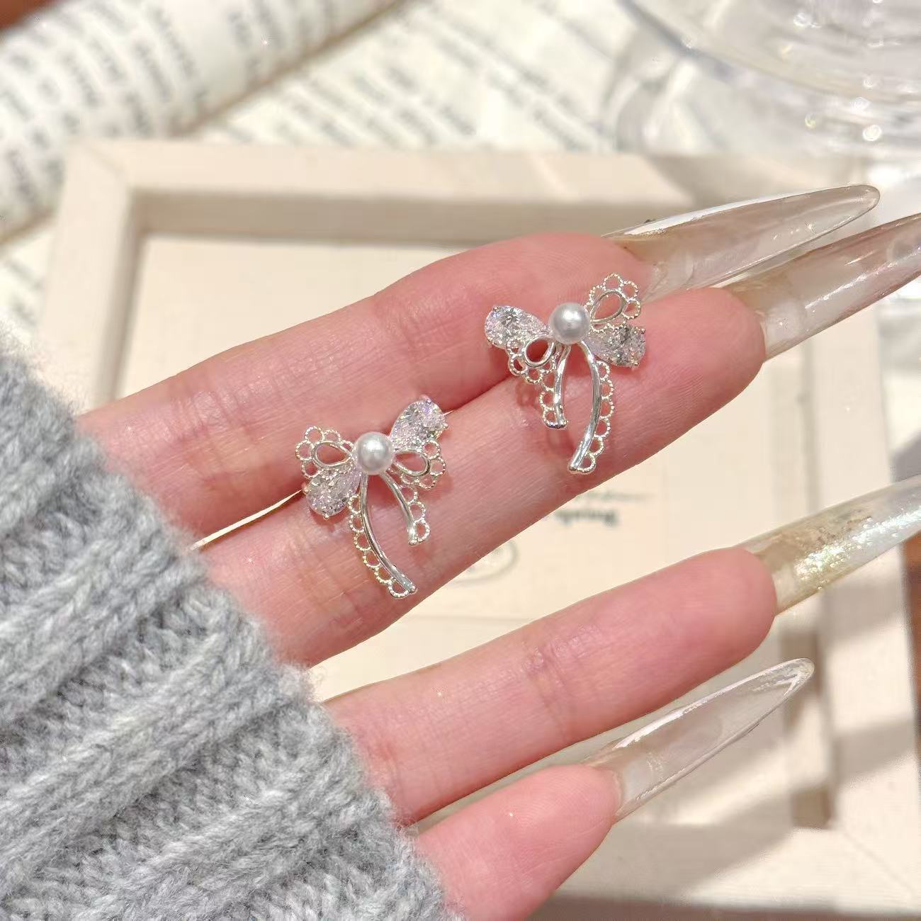 S925 Silver Korean Style Fashion Earrings