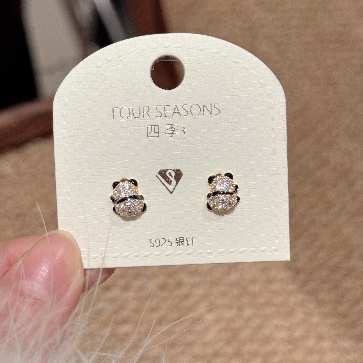 S925 Silver Korean Style Fashion Earrings