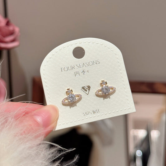 S925 Silver Korean Style Fashion Earrings