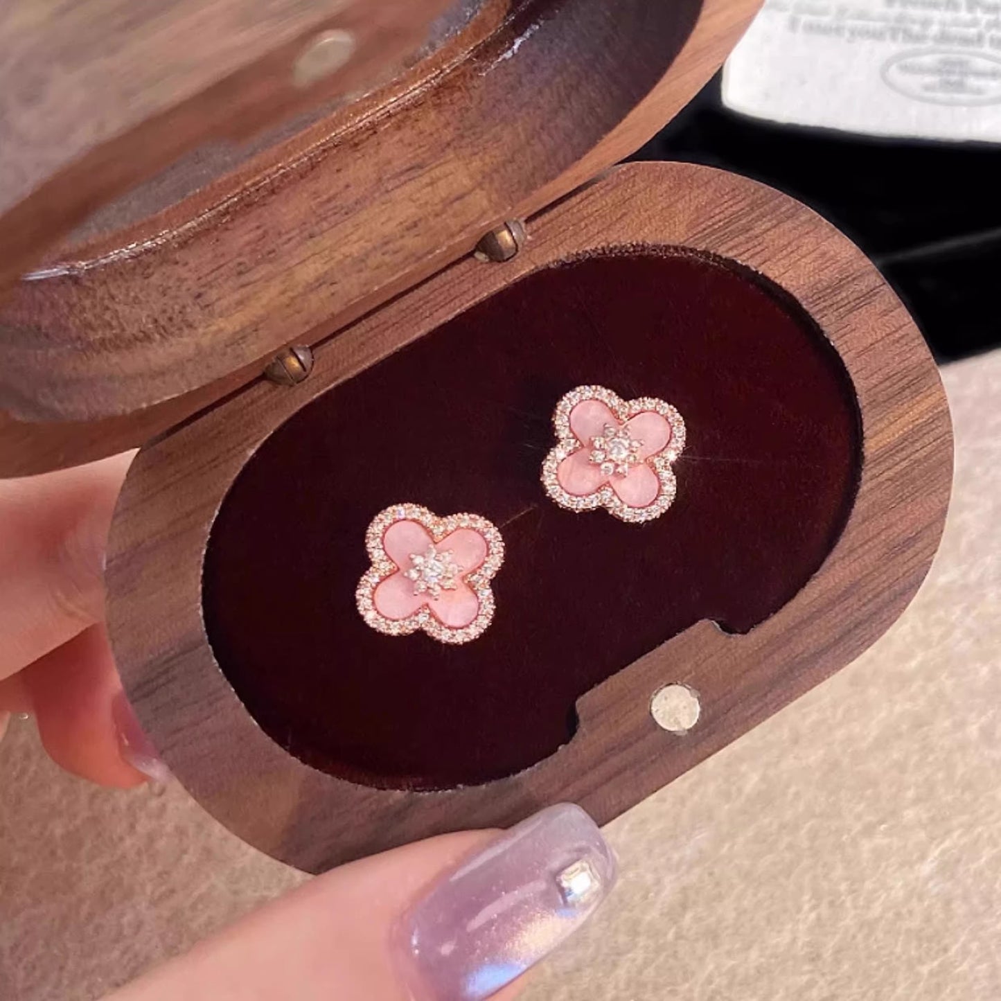 PINK GOLD SAKURA -[BRACELET/EARRINGS/NECKLACE]