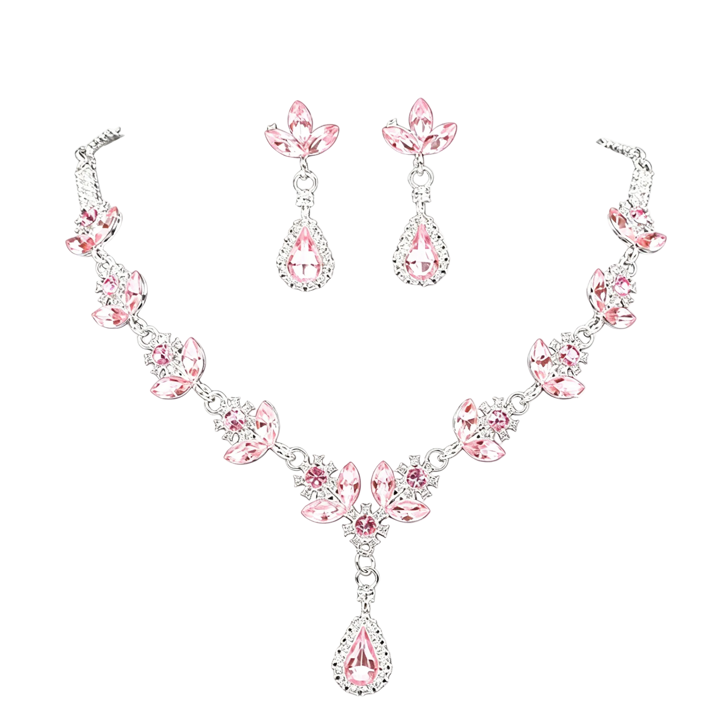 Purple/Pink Loulan Necklace Set