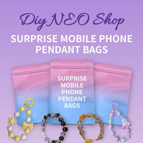 【DIY NEO】Colored And Diverse In Variety  Phone Chain & Key Chain - LuckyBags--Tiktok Live Opening